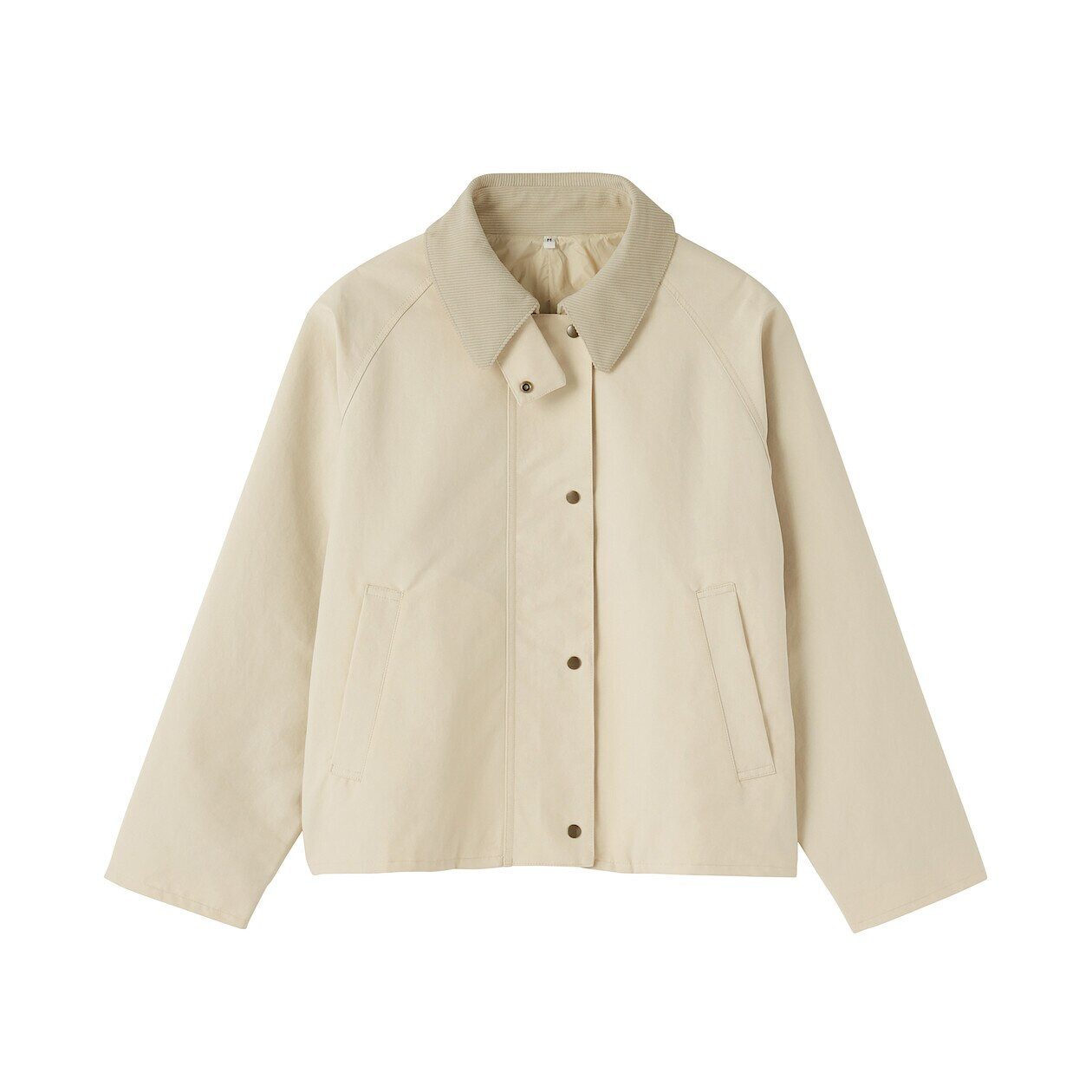 Women's Water-Repellent Corduroy Stand Collar Jacket | MUJI