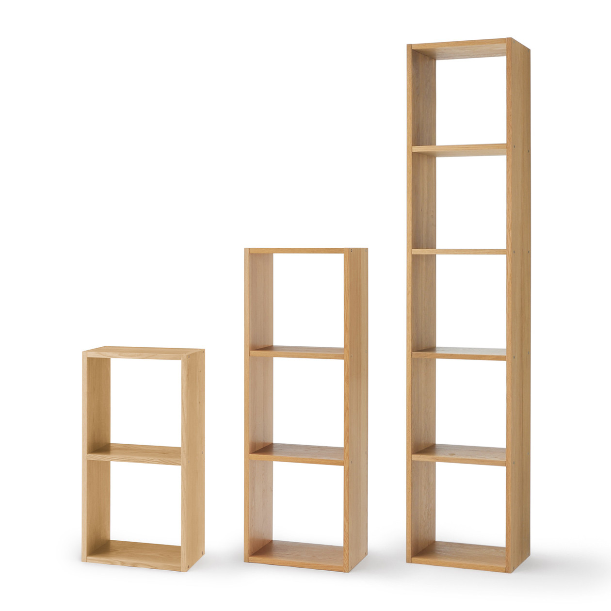 Oak Cube Shelving Unit ‐ 3 x 3 | MUJI