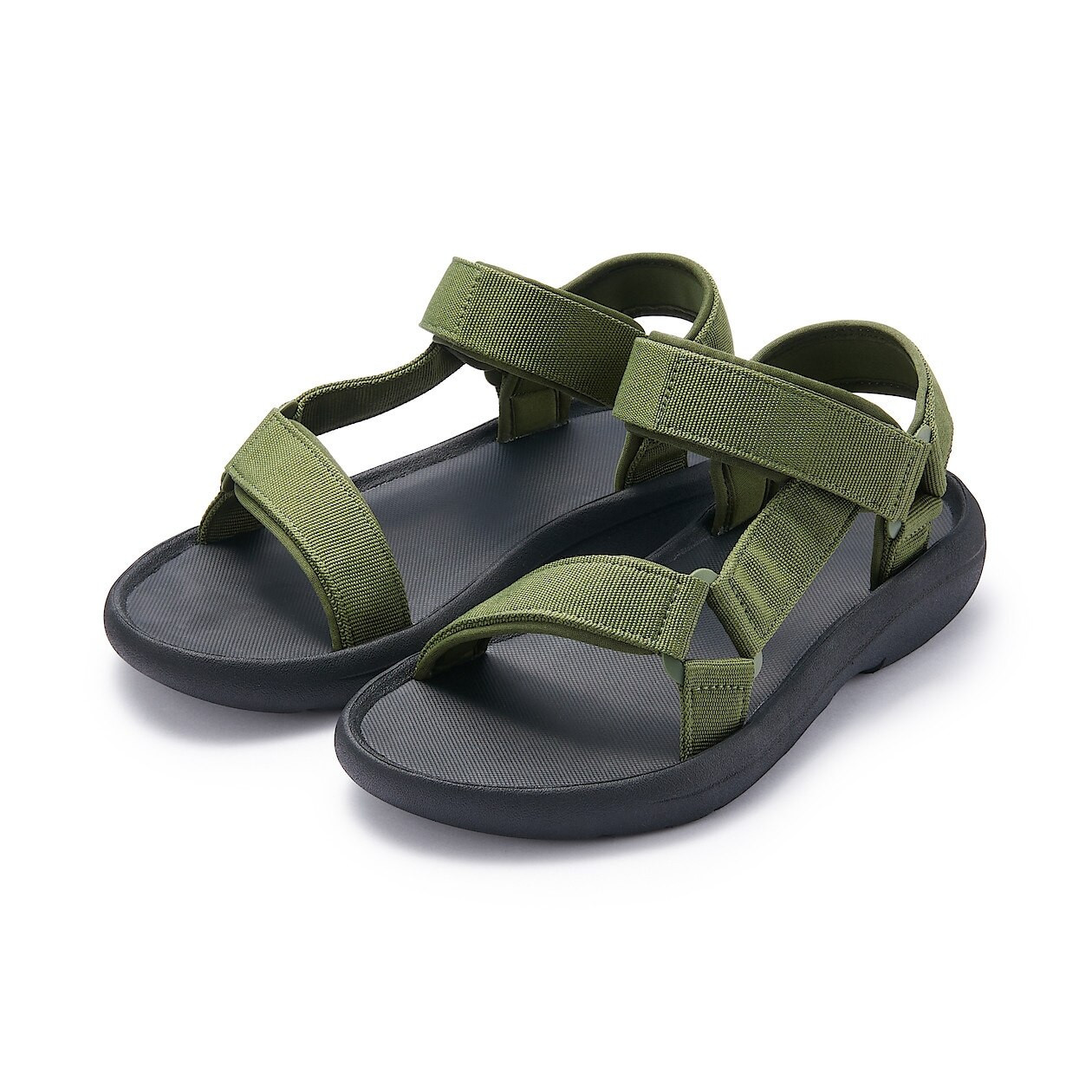 Velcro Straps Mens Sliders Velcro Velcro Strap Sandals MUJI