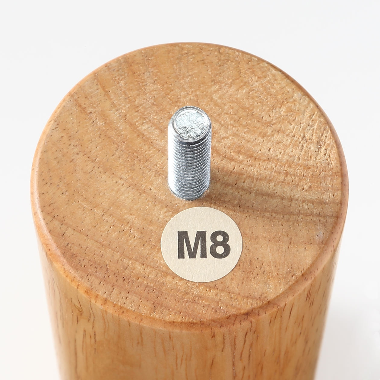 Wooden Legs Set for Oak Platform Bed ‐ 12 cm | MUJI
