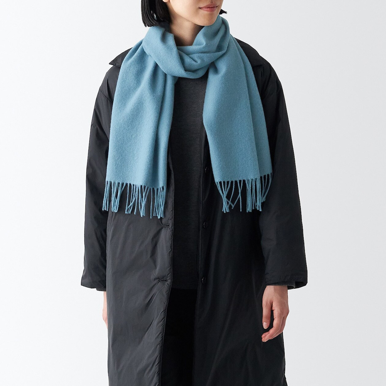 Unisex Wool Scarf | MUJI