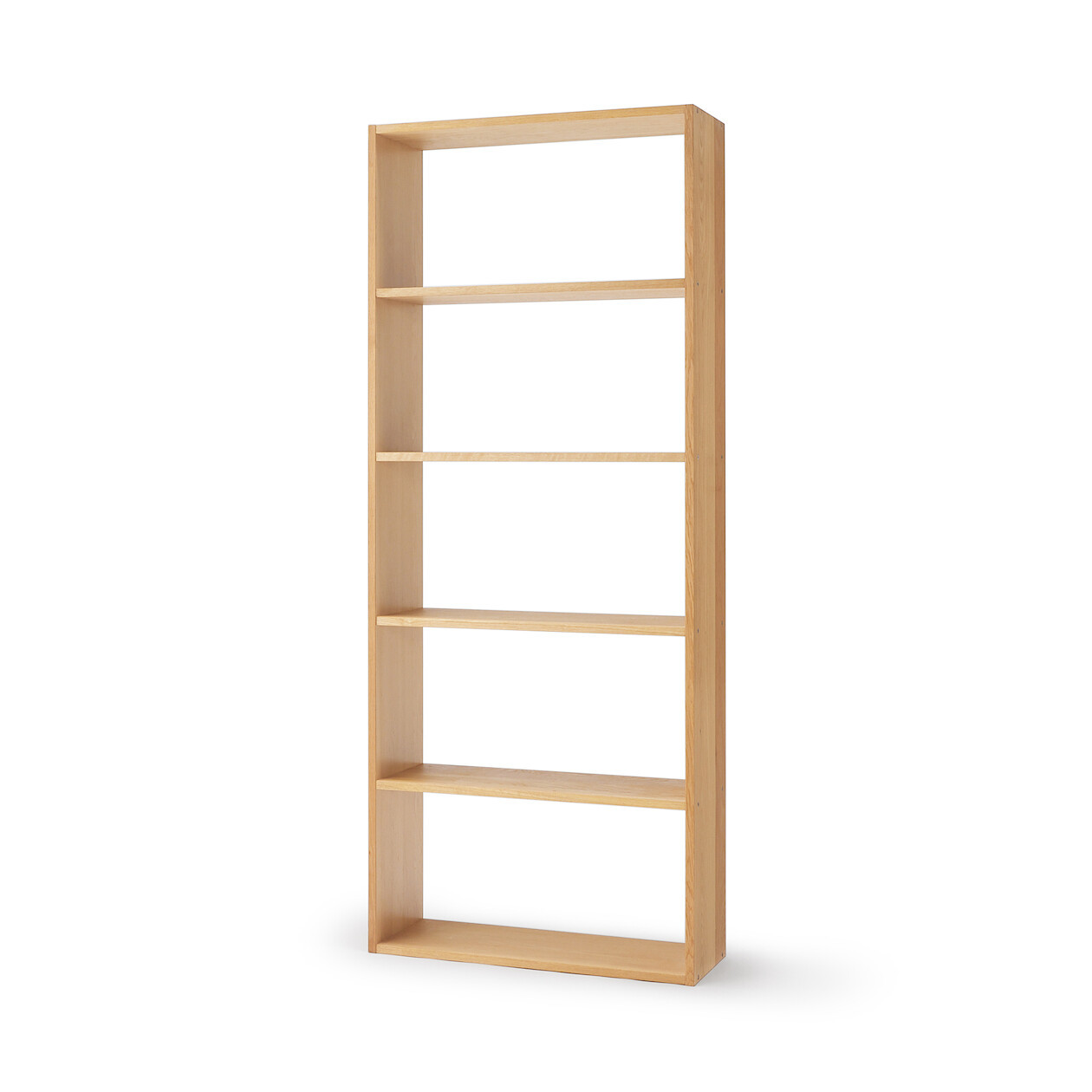 Oak Shelving Unit ‐ 5 x 1 | MUJI