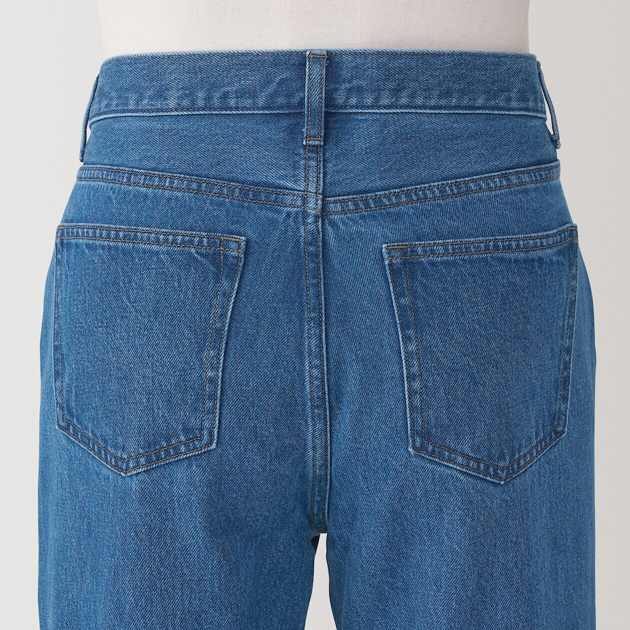 【BOK PLACE】Raw Banding Span Straight Denim Pants TWEE Bulky Straight Denim Pants | Straight for Women | KOODING