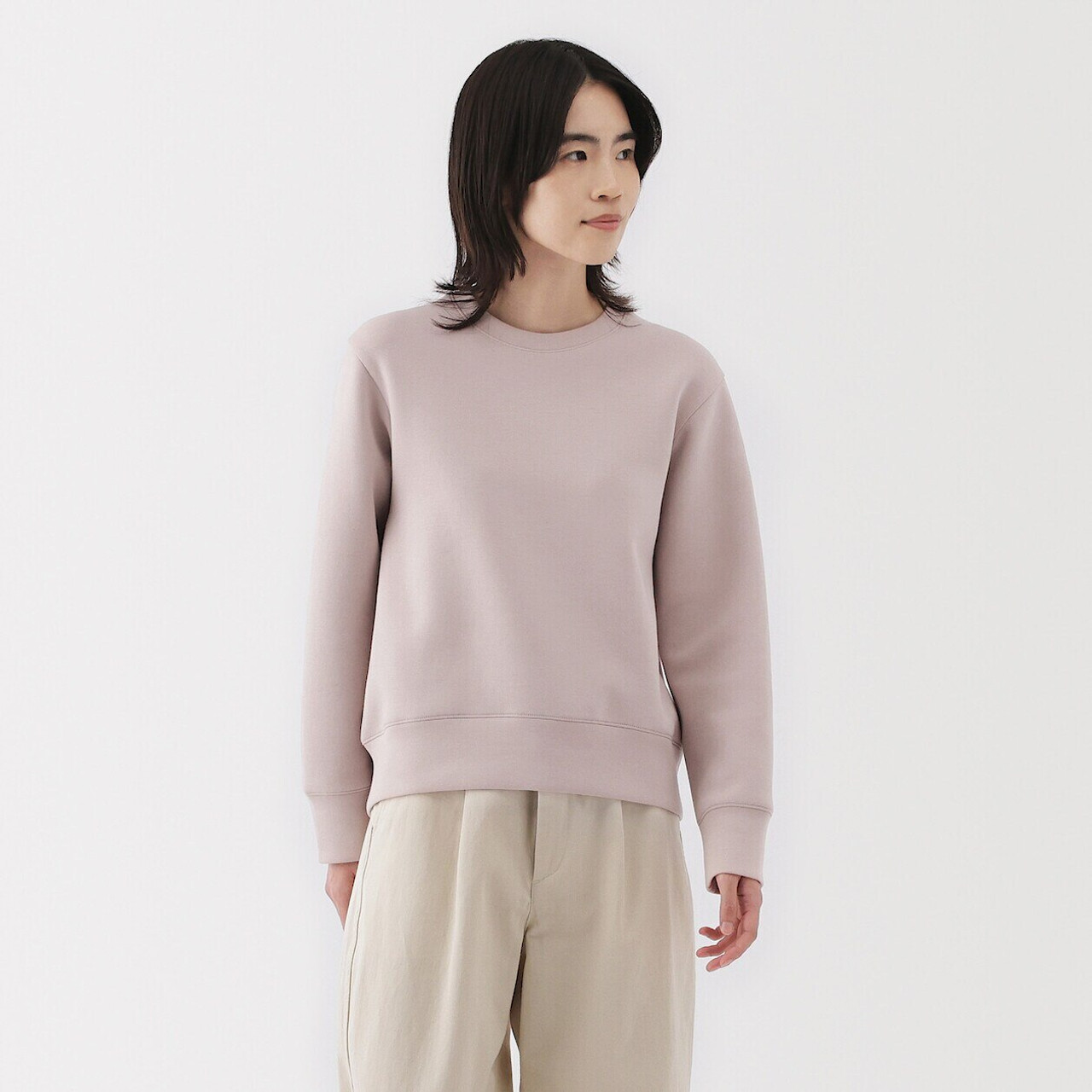 トップス Cloveru MUJI CREW25 SandBrown XL トップス Cloveru MUJI CREW25 SandBrown XL トップス Cloveru