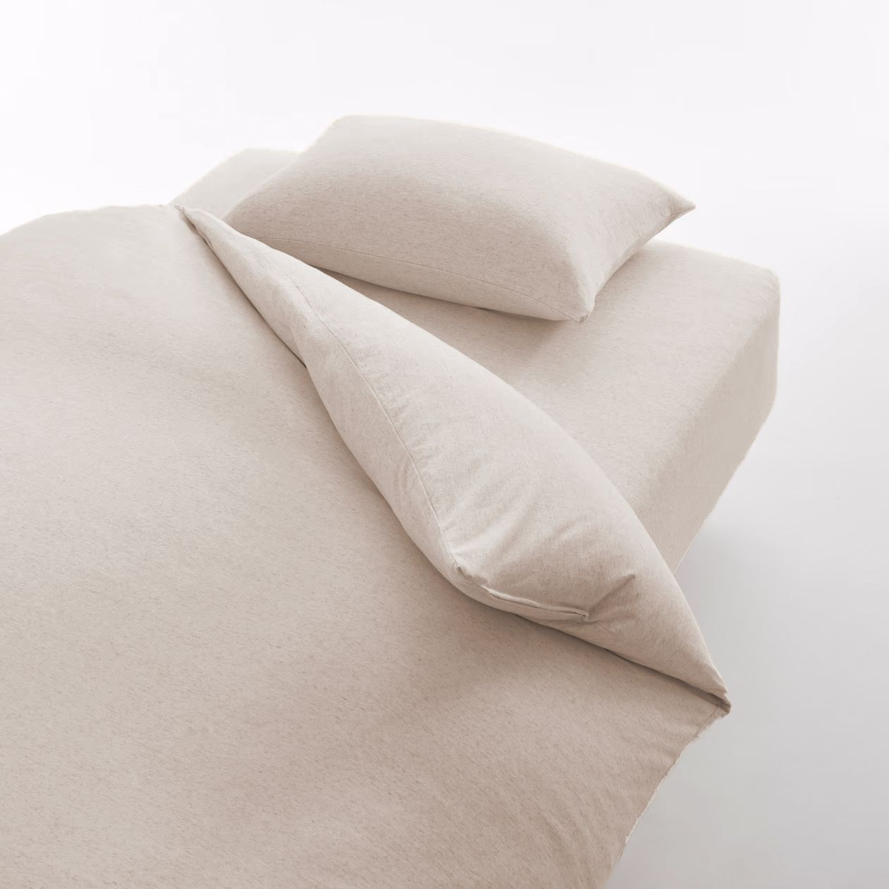 Cotton Jersey Duvet Cover ‐ King | MUJI