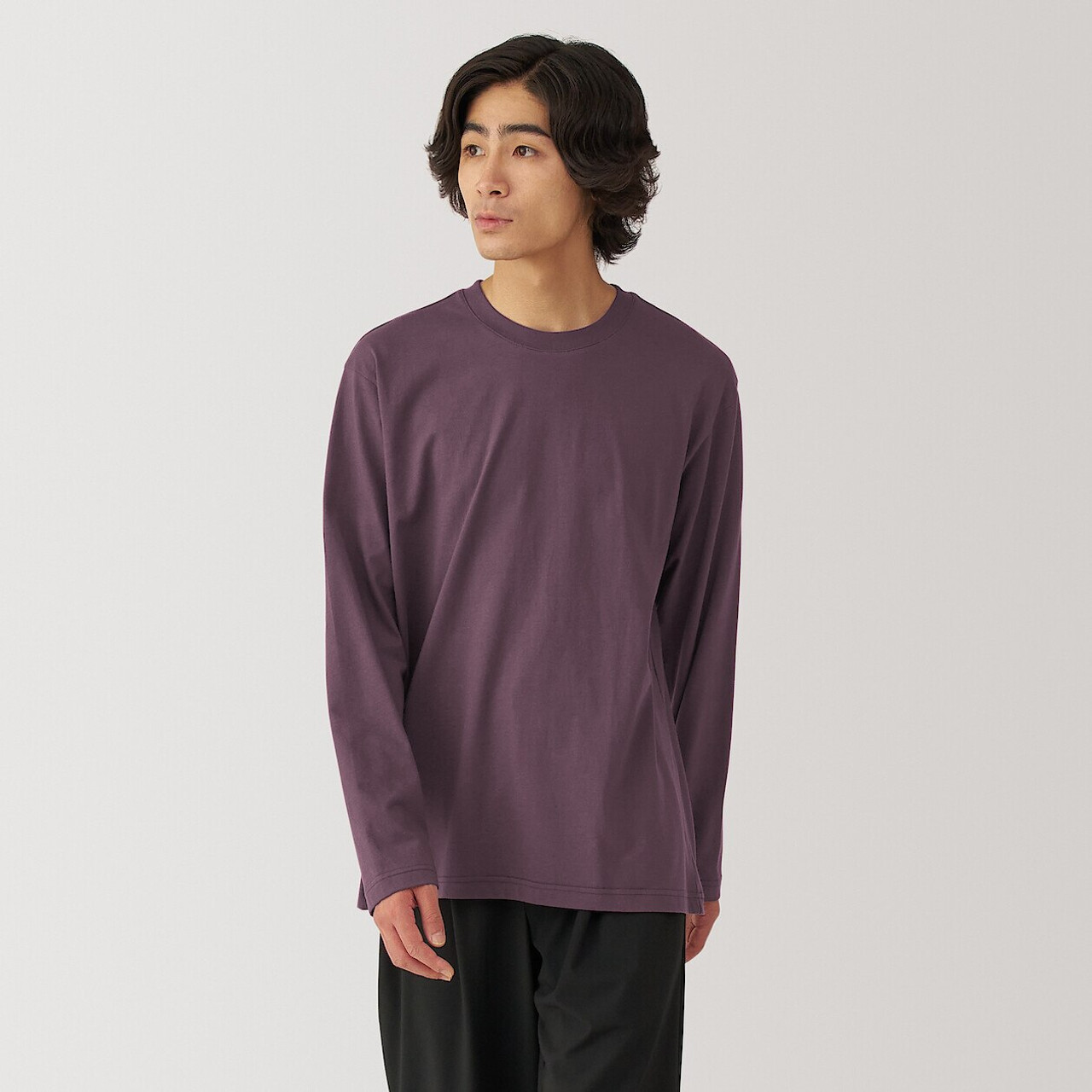 みっちゃん　LONGSLEEVE T-SHIRT ネイビー Champion（チャンピオン）ロングスリーブTシャツ（CKAB412
