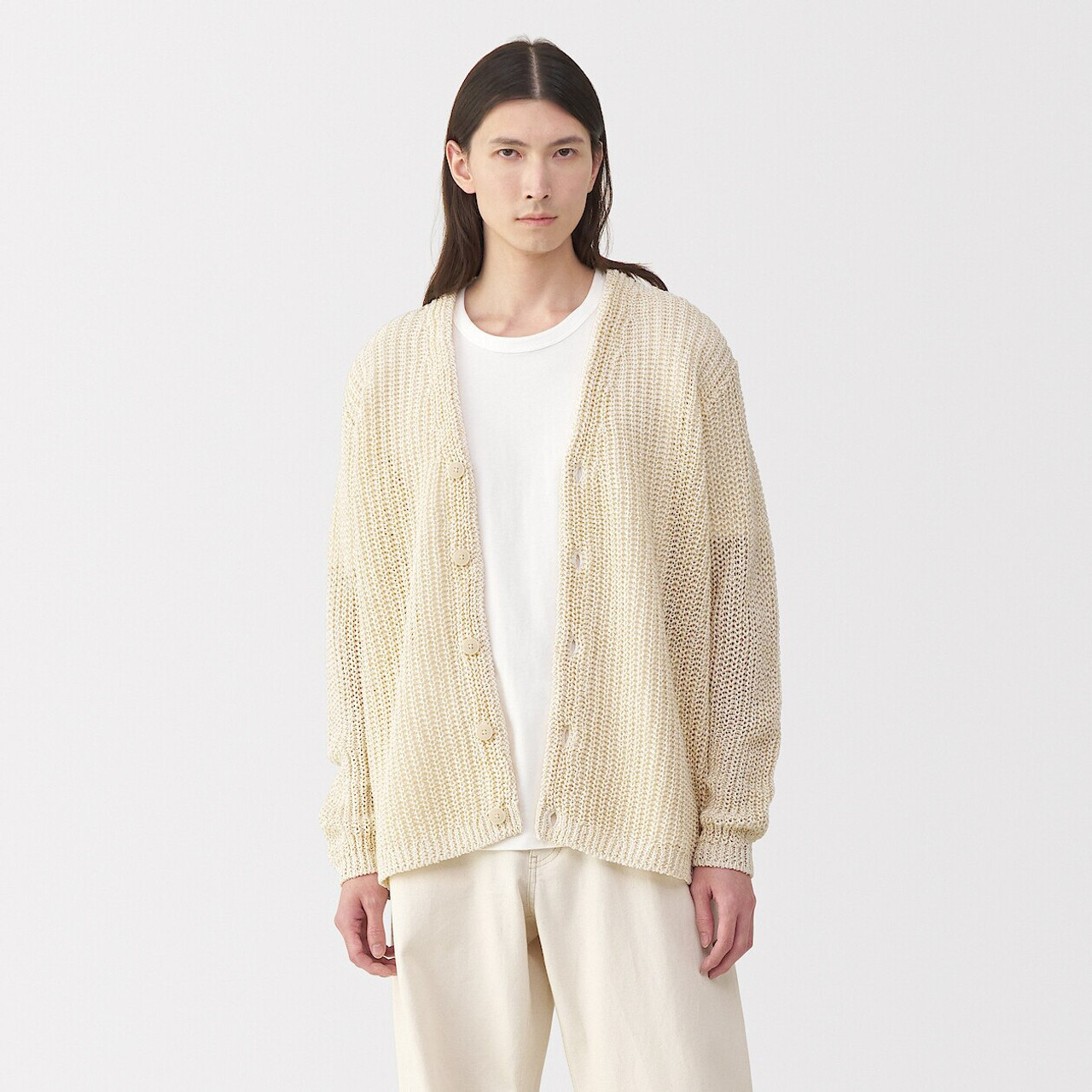 トップス muguet cotton candy loose knit cardigan muguet cotton candy loose knit cardigan トップス