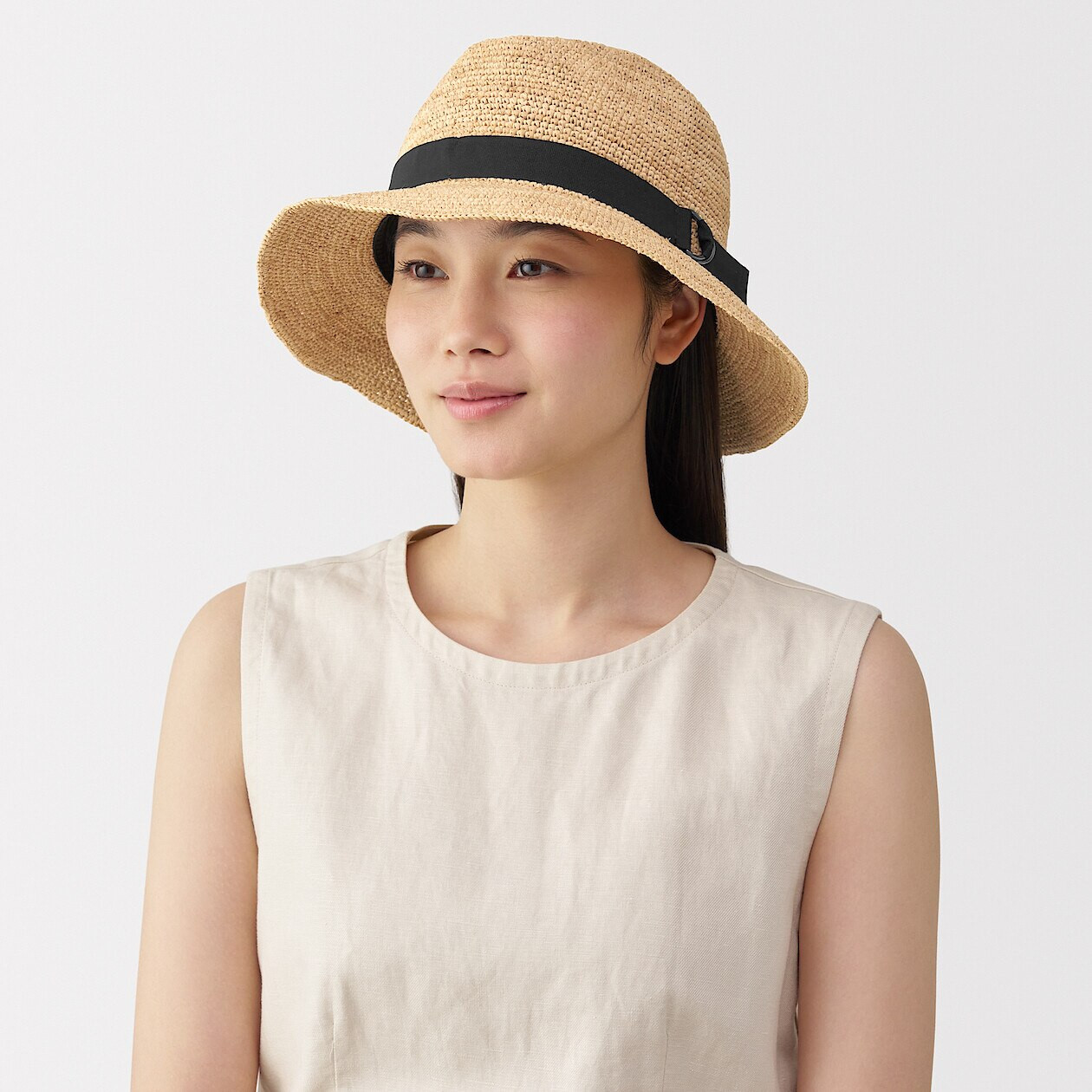 marihoja】マリホジャ Weave Raffia Fedra Hat Unisex Raffia Fedora