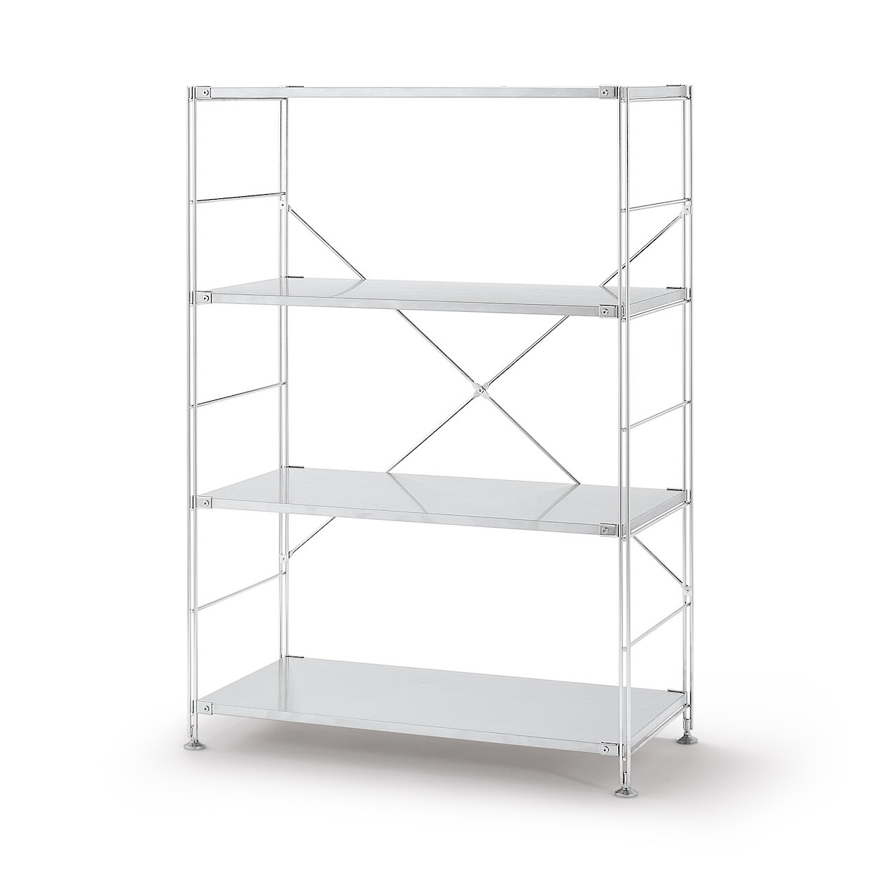 家具 Muji Unit Shelf Pine unit shelf ‐ 3 Shelves Wide | MUJI