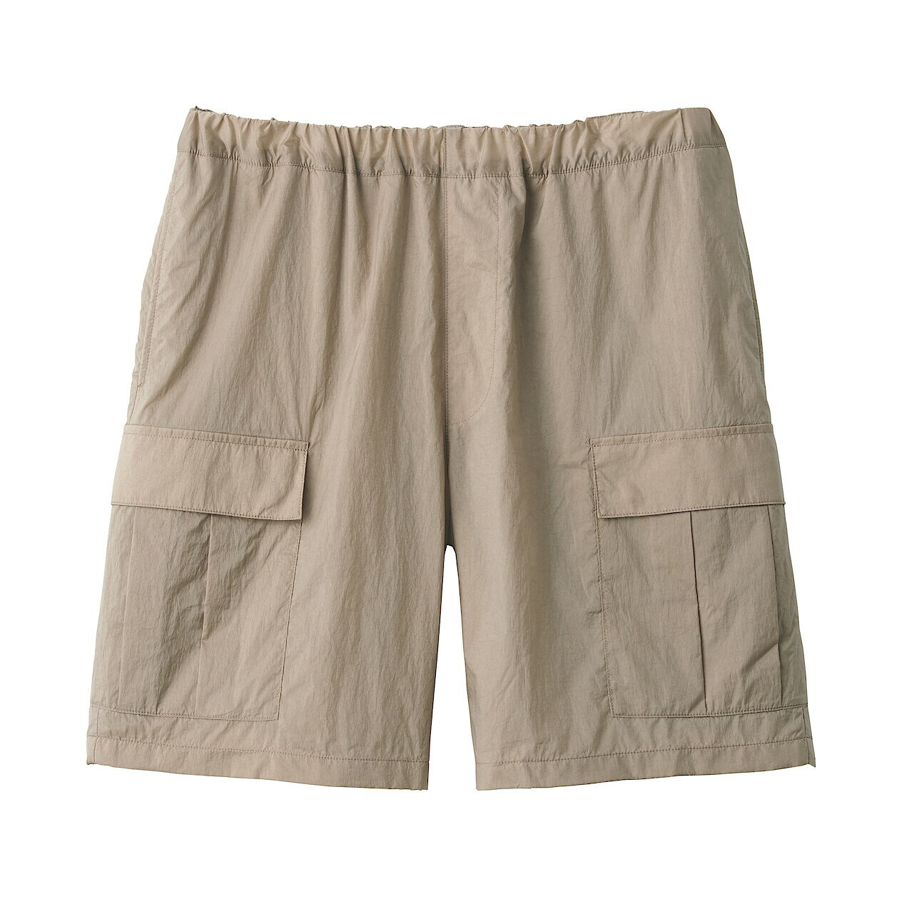 Men's Water‐Repellent Nylon Cargo Shorts | MUJI