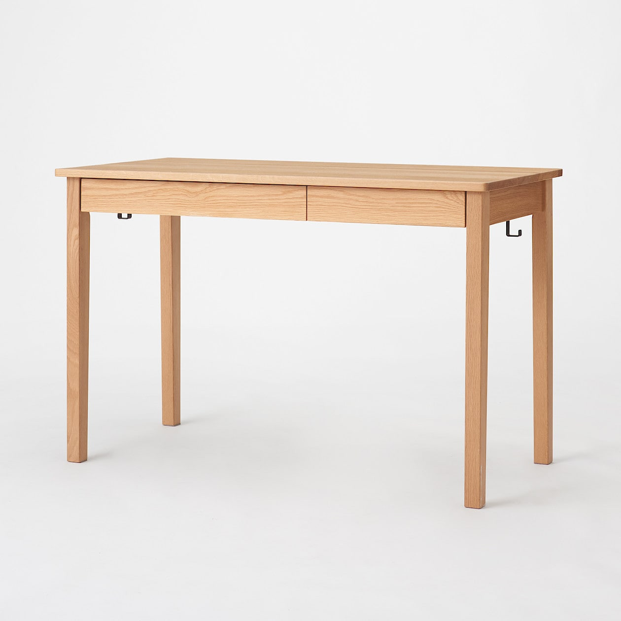 ともはるMUJI OAK テーブル 木製テーブル（引出付）／オーク材／幅140cm | 無印良品