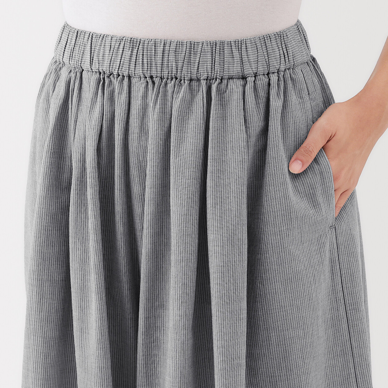 Women's Cotton Cool Touch Wide Leg Culottes | MUJI