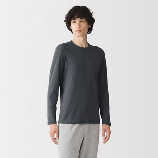 Men's Warm Cotton Crew Neck Long Sleeve T‐shirt