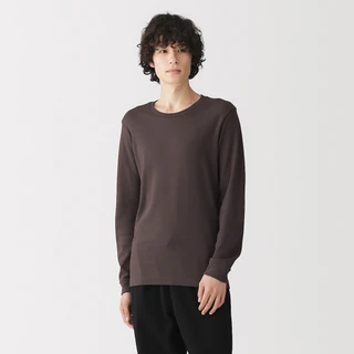Men's Warm Cotton and Wool Long Sleeve T-shirt