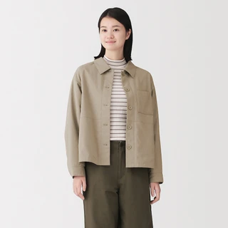 Women's Water-Repellent Padded Shirt Jacket