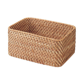 Rattan Basket W26xD18xH12cm