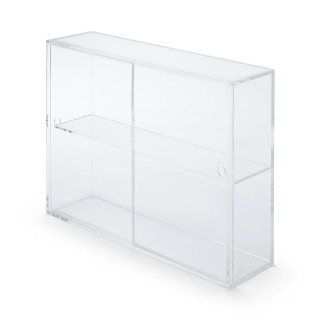 Acrylic Display Case with Sliding Doors ‐ S