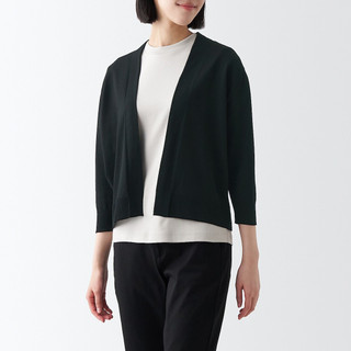 Women's High Twist 3/4 Sleeve Edge To Edge Cardigan