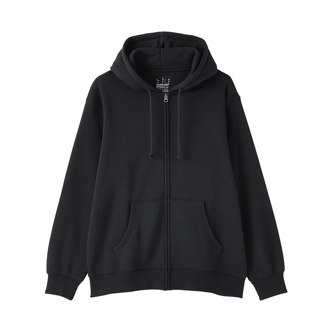 Men's Cotton Blend Zip Through Hoodie