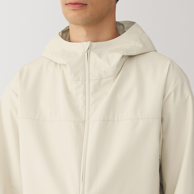 Men's Water‐Repellent Hooded Jacket | MUJI