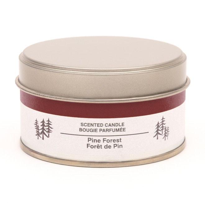 Pine Forest Tin Candle