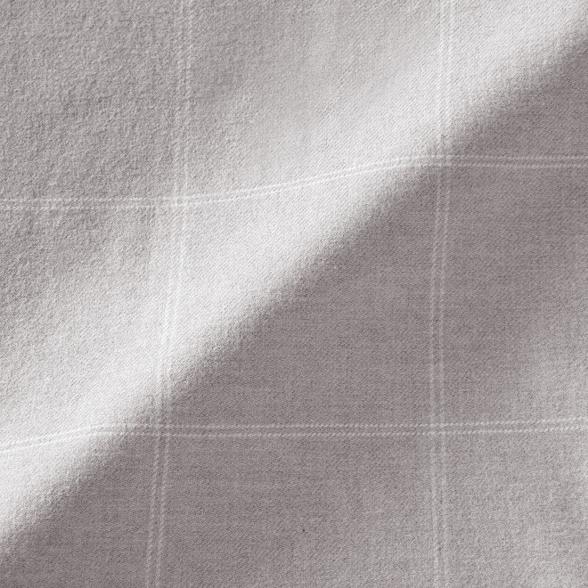 Women's Double-Brushed Flannel Stand Collar Shirt