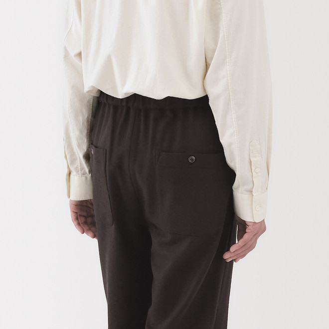 Men's Recycled Cashmere Blend Comfort Fit Trousers