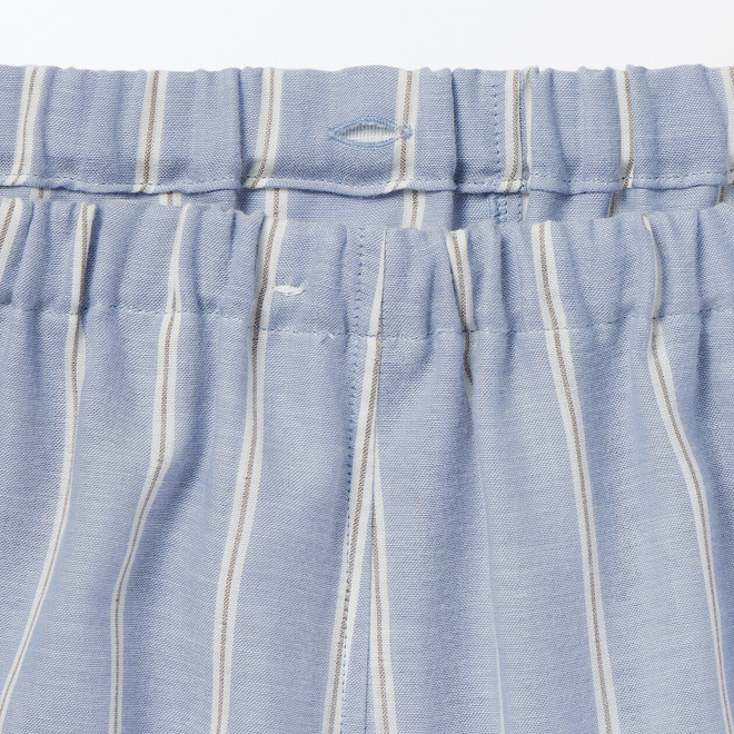 Saksisch blauw met strepen