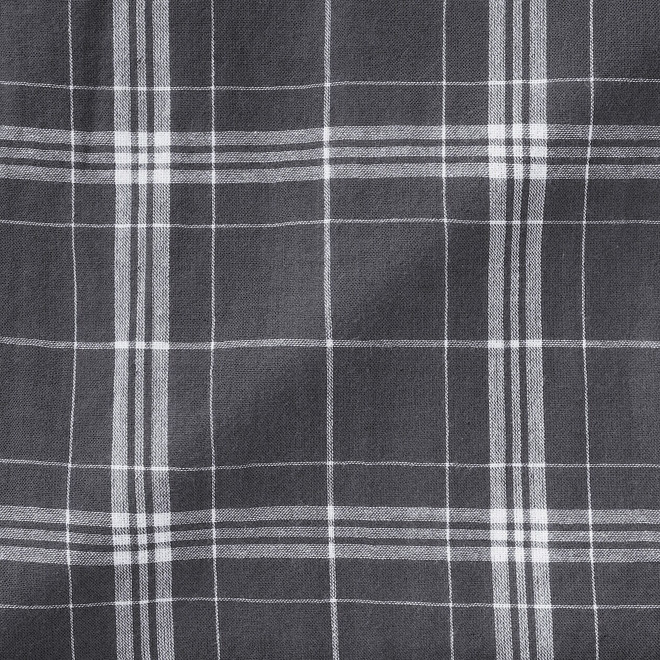 Charcoal Grey Check