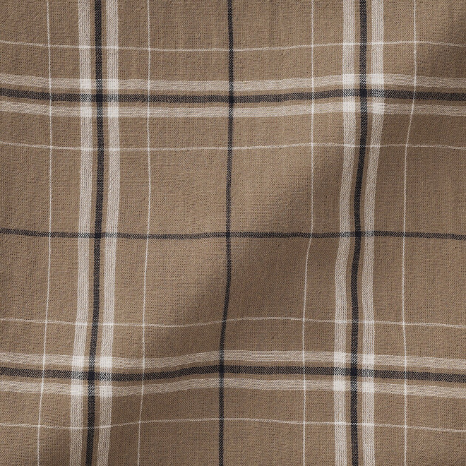 Mocha Brown Check