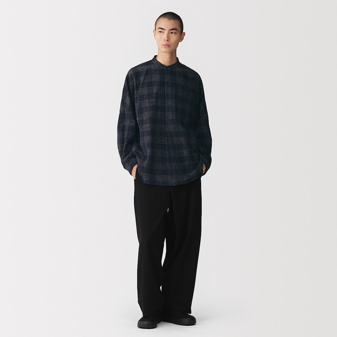 Dark Navy Check