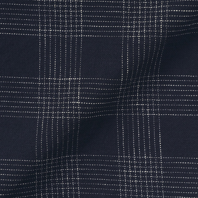Dark Navy Check