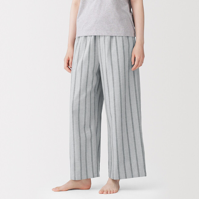 Heather Light Grey Stripe