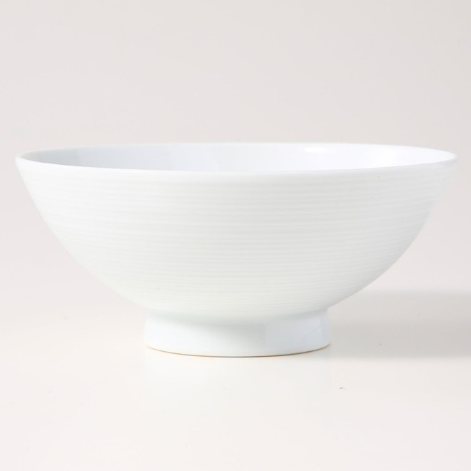 White Porcelain Rice Bowl XL