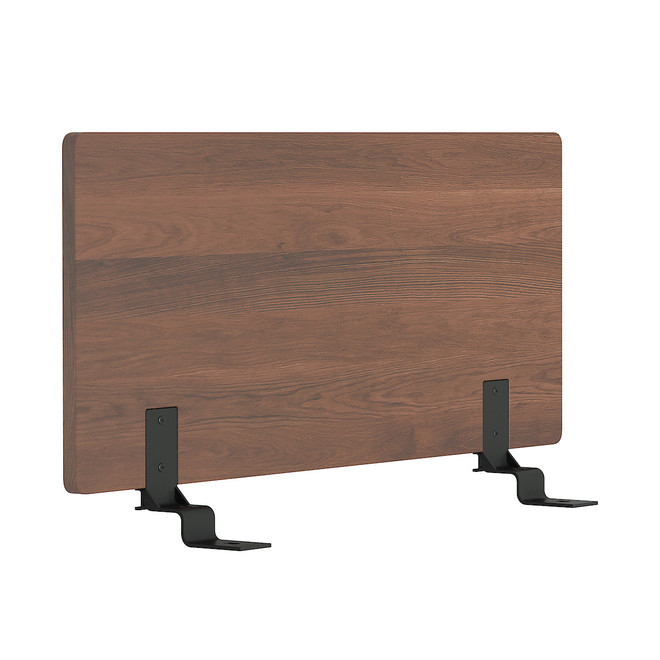 Headboard for Platform Bed Walnut Large Double