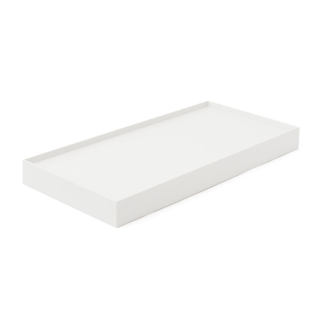 PP File Box Lid ‐ White Grey 15cm
