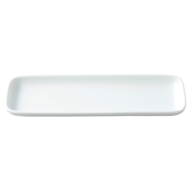 White Porcelain Long Square Dish Large