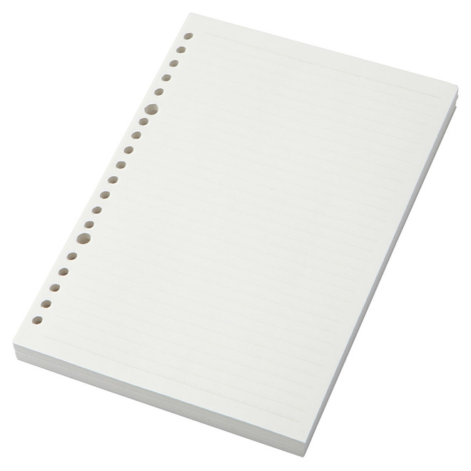 Loose Leaf Ruled Paper A5 ‐ 6mm