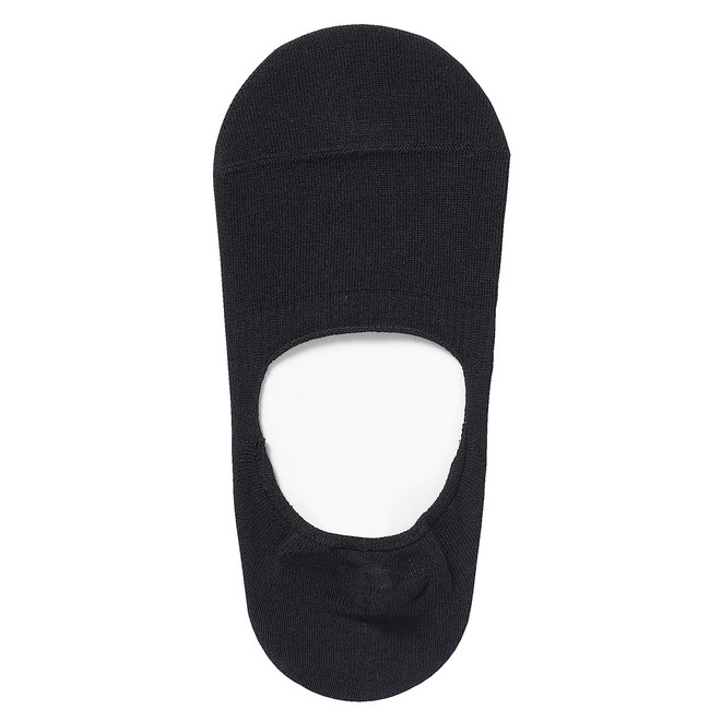 Thin No‐show Socks with Heel Grip.