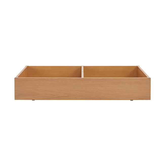 Wooden Bed Oak Veneer Storage Box