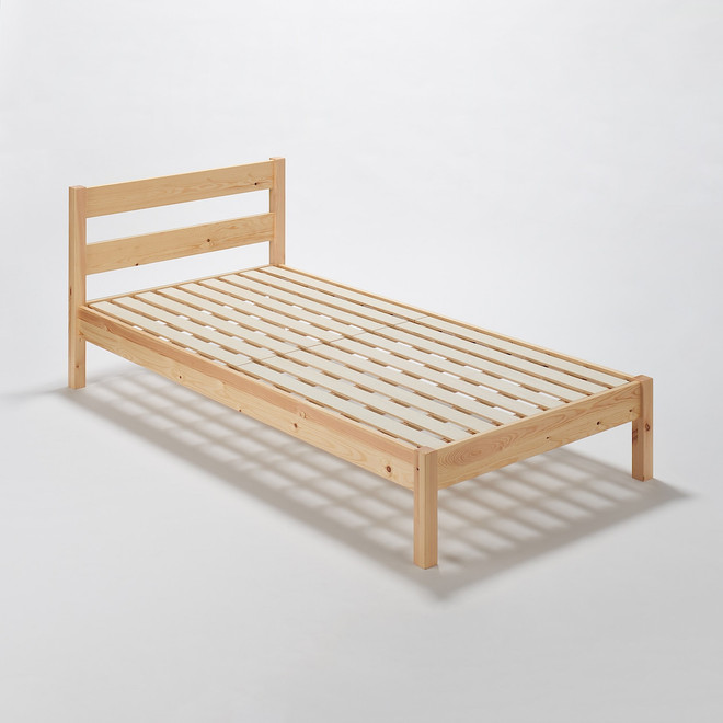 Wooden Pine Bed Double
