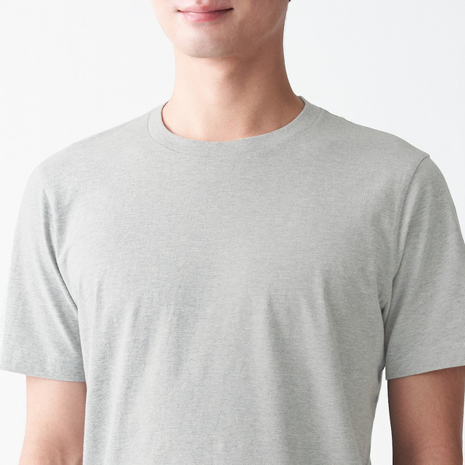 Men's Indian Cotton Crew Neck T‐Shirt