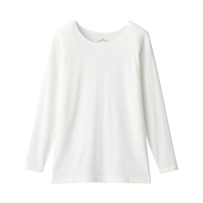 Women's Thin Cotton Crew Neck Long Sleeve T‐shirt AW22