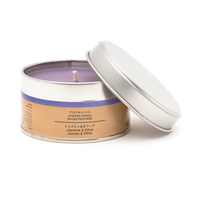 Jasmine and Olive Tin Candle