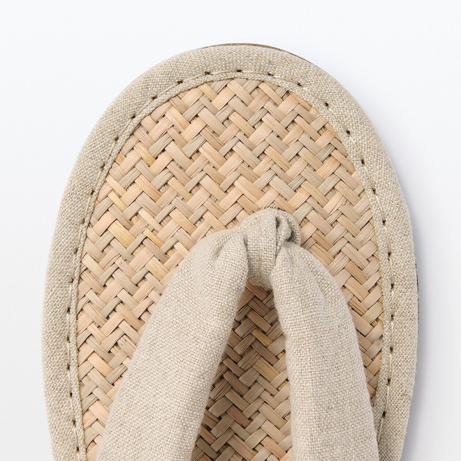 Linen Malay Grass House Flip Flops