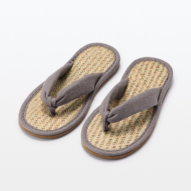 Linen Malay Grass House Flip Flops