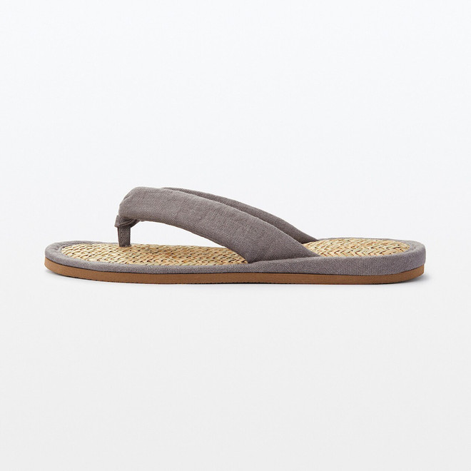 Linen Malay Grass House Flip Flops