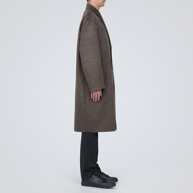 Men's Yak Wool Blend Coat