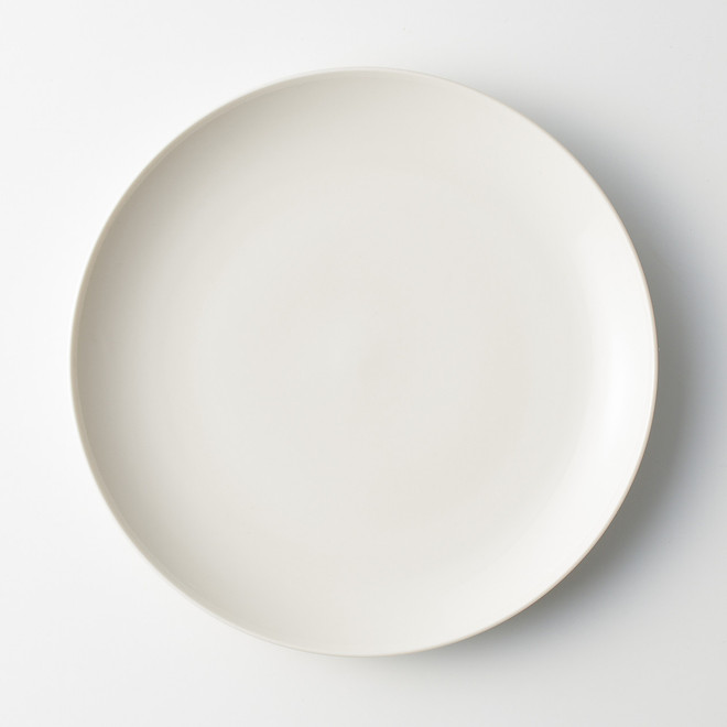 Porcelain Beige Plate 19cm