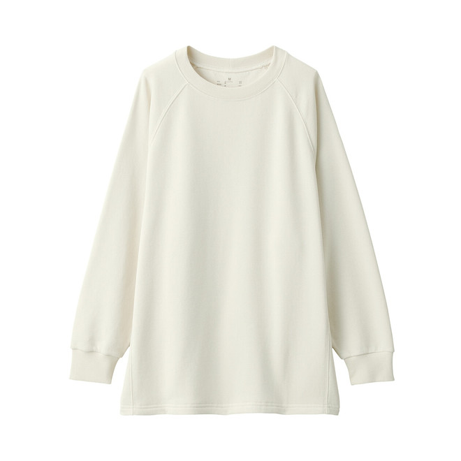 Women's Cotton Blend Stretch Oversized Pullover